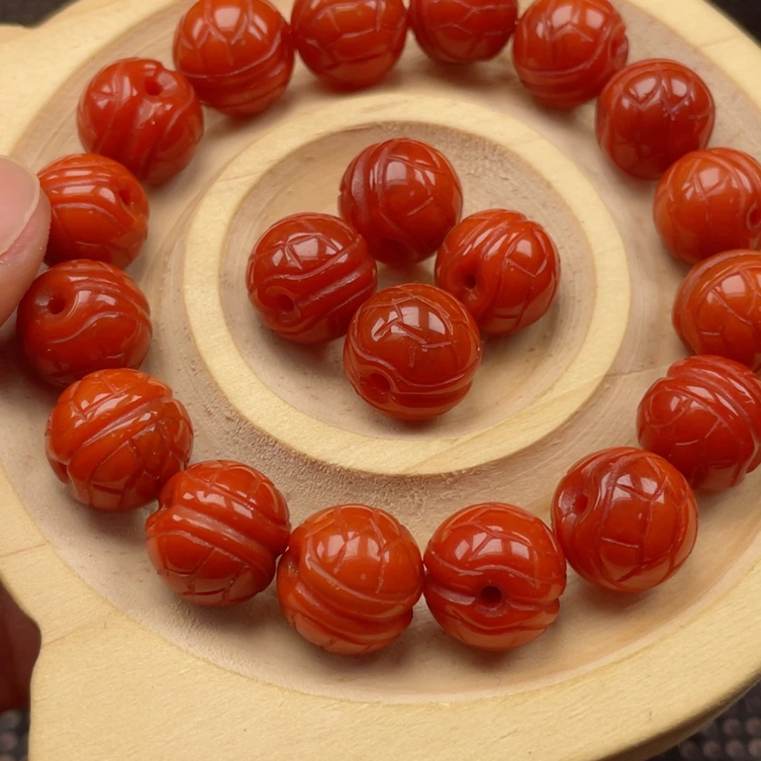 南红玛瑙未镶嵌富甲卡12一颗发