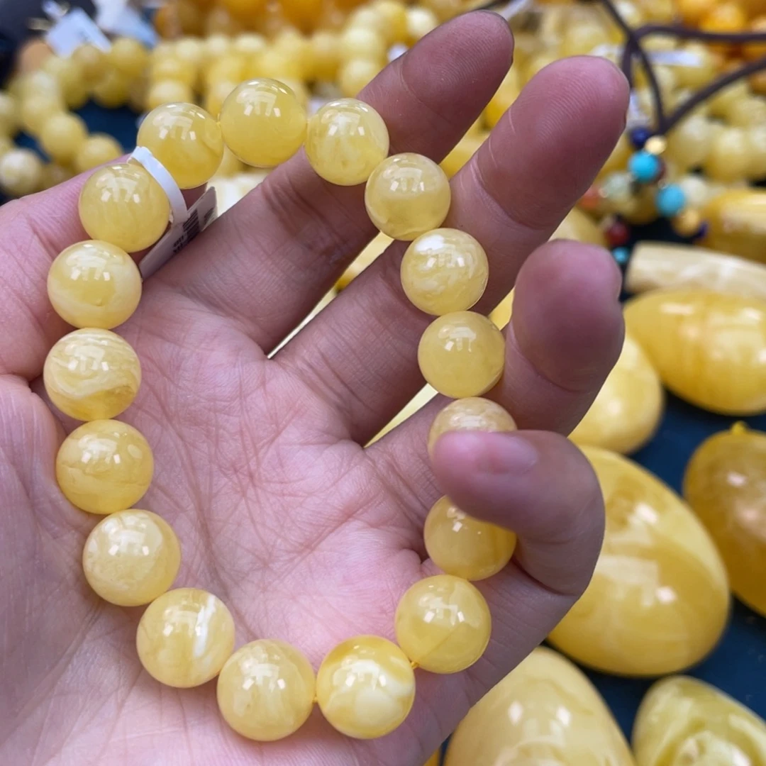 琥珀裸石未镶嵌琥珀蜜蜡w 90