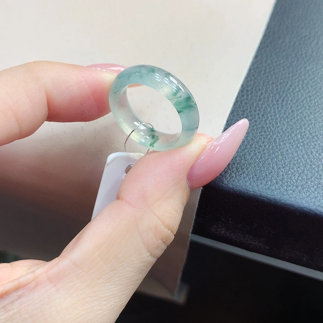 未镶嵌戒指翡翠14号