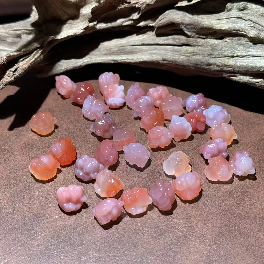 【与帅珠宝】盐源玛瑙九尾狐配件D022203—多样性发其一