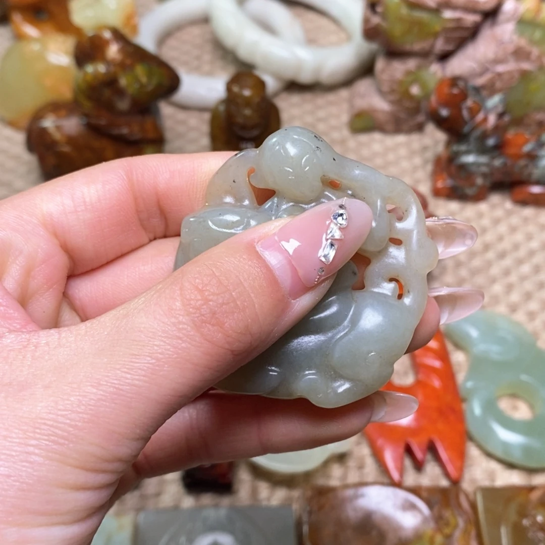 白玉菩提吊坠白玉菩提白玉菩提摆件