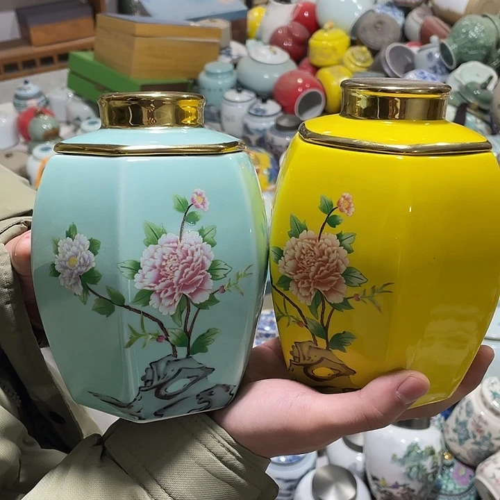 陶瓷罐茶叶罐密封罐