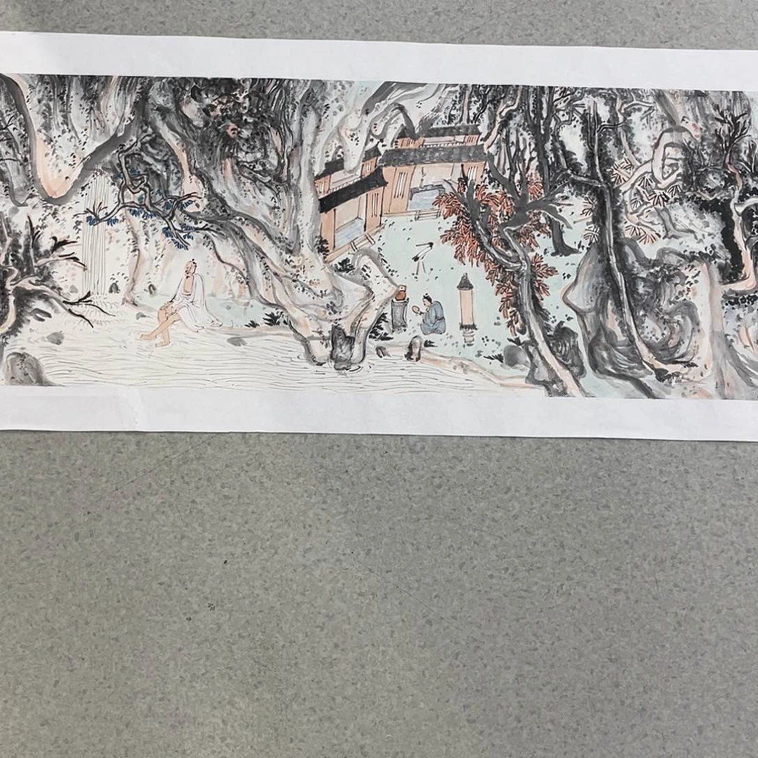国画古****祉周家林精品软片