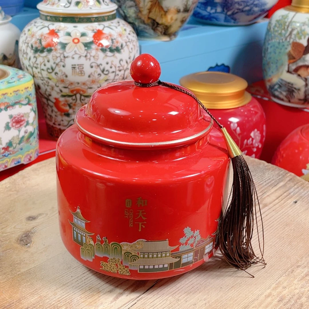 【闪购商品】罐陶瓷茶叶罐密封罐