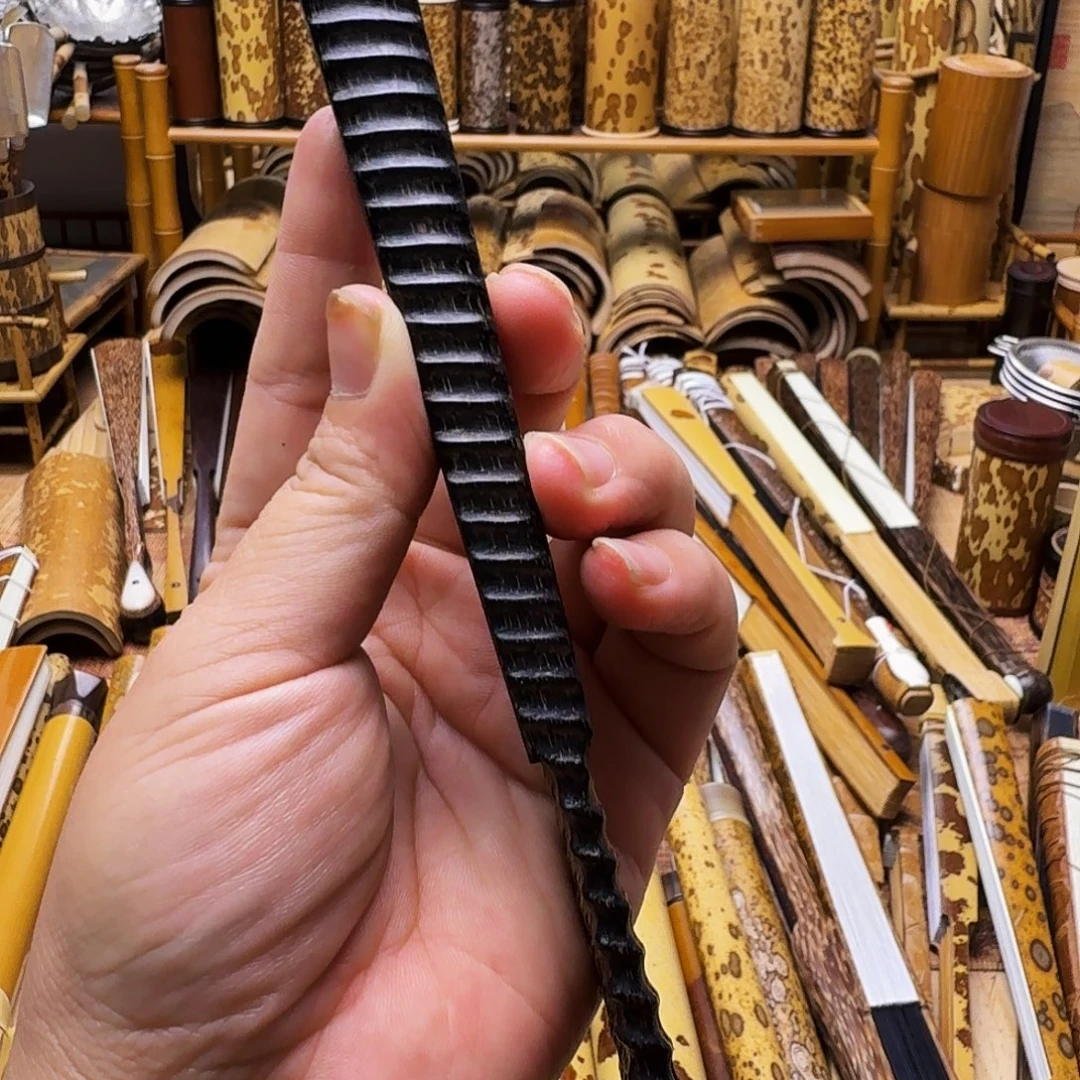 知***一老棕竹折扇大哥拍下啦