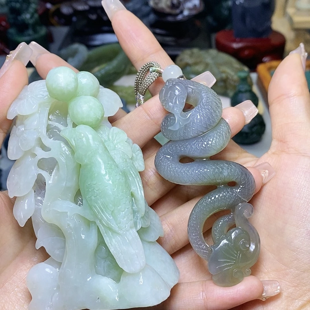 和田玉和田玉未镶嵌微***间