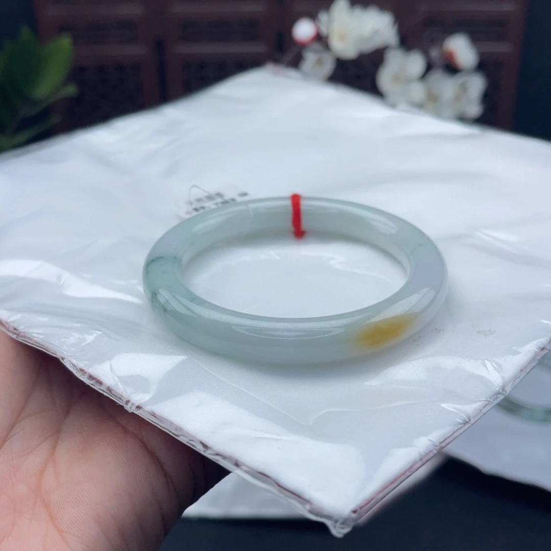 翡翠未镶嵌把件59-60圆条