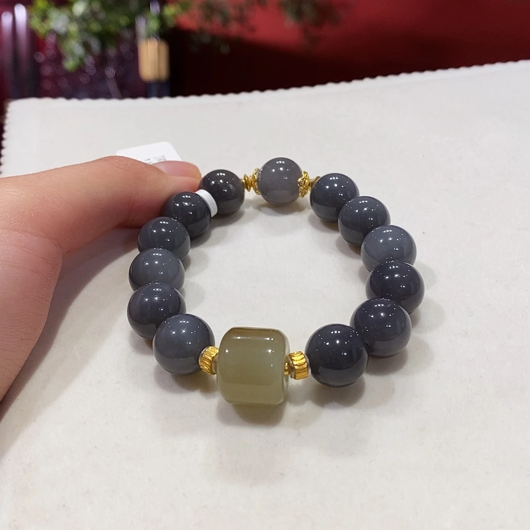 和田玉未镶嵌手串