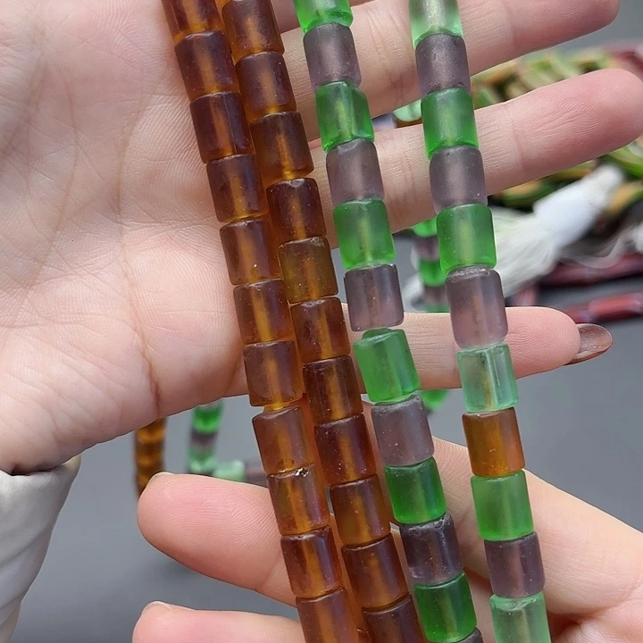 颈饰琉璃琉璃琉璃竹节管
