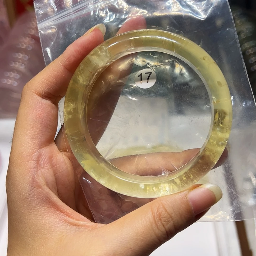 水晶手镯未镶嵌手镯57