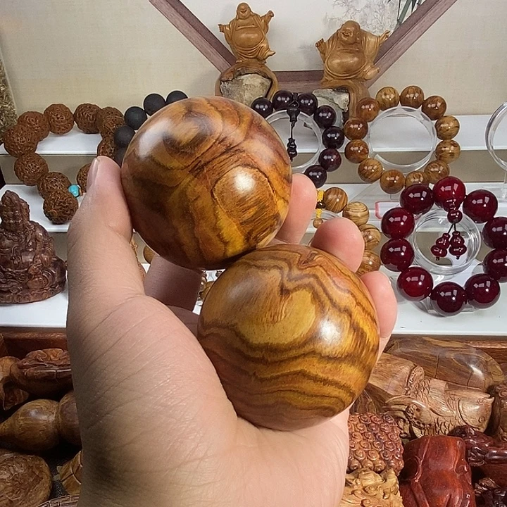 黄花梨/降香黄檀其他海南黄花梨保健球6.3