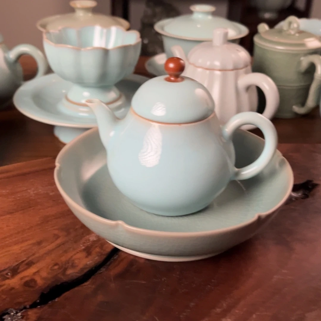 暗****杯子陶清凉寺仿古釉色奎口洗