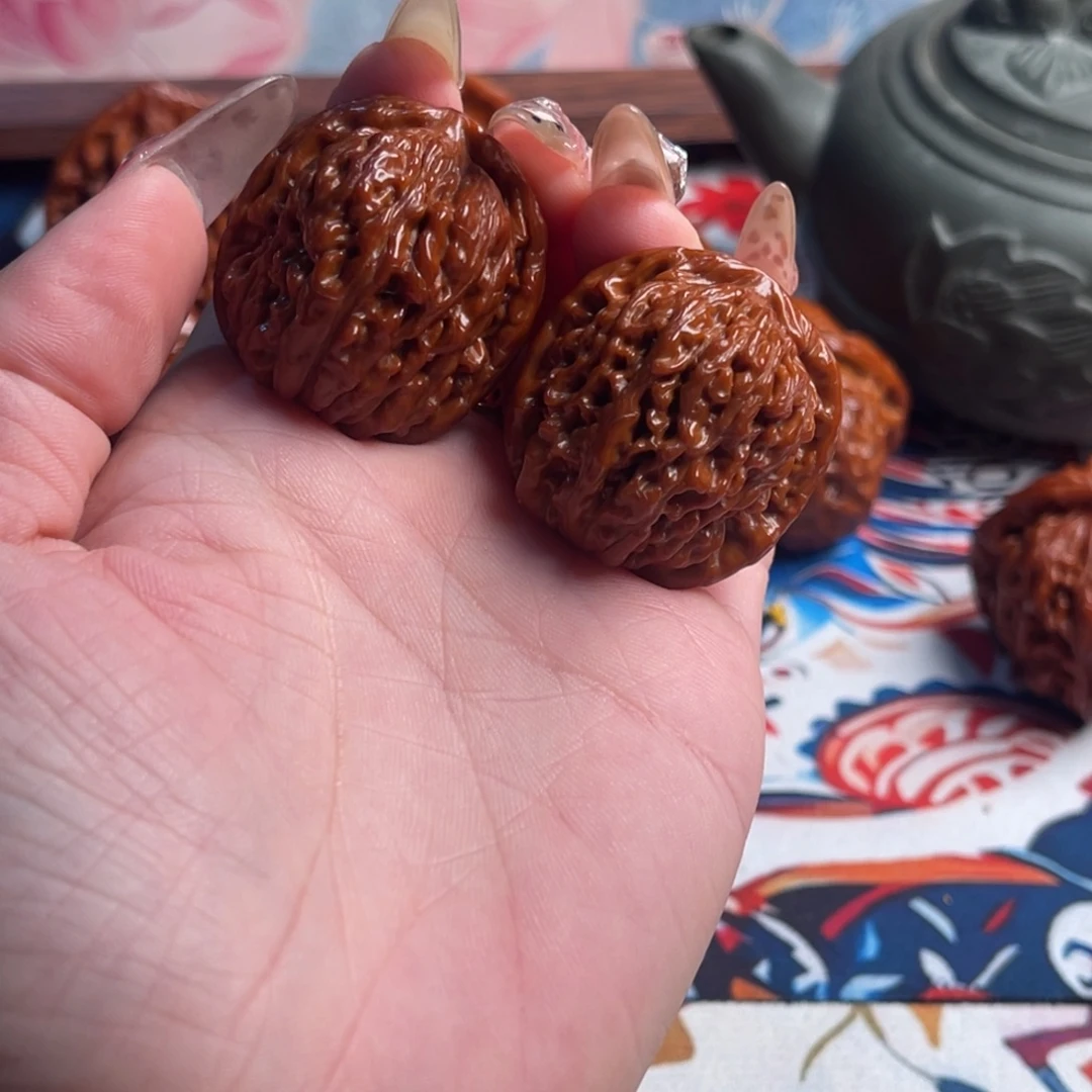 文玩核桃吊坠四座楼33