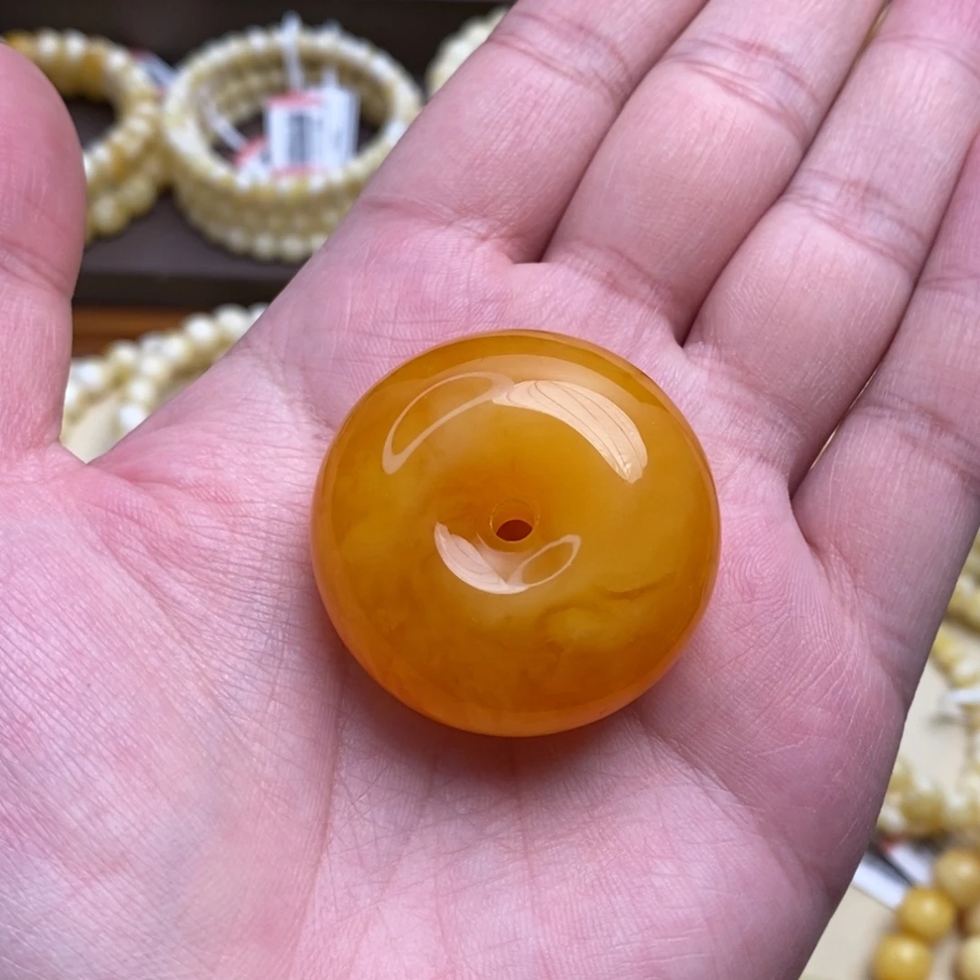 琥珀未镶嵌珠宝奇石18.6克