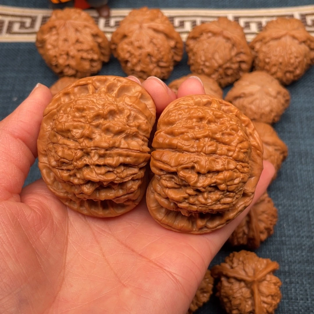 @***音文玩核桃把件53全品官帽