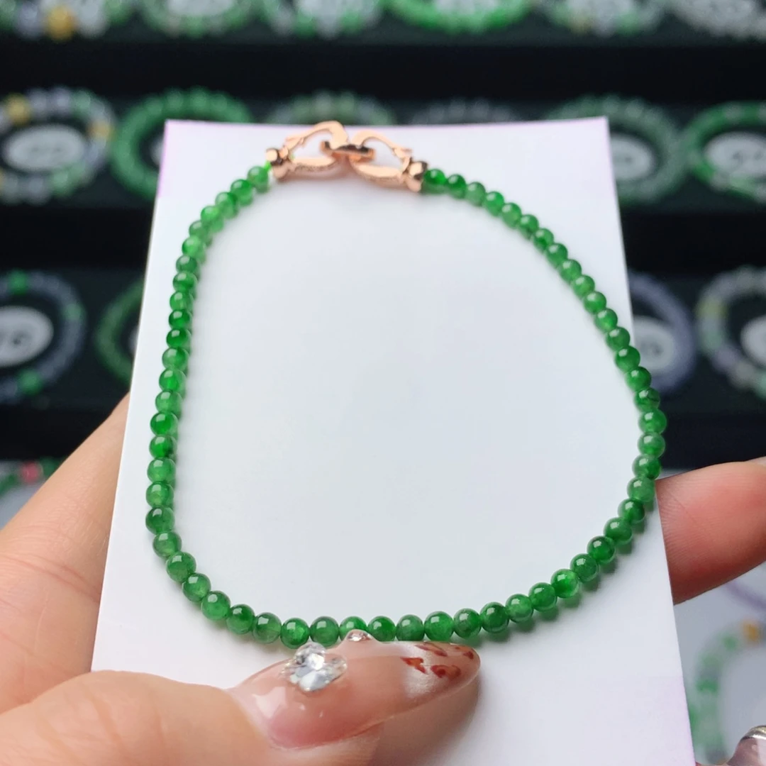 翡翠未镶嵌手链翡翠