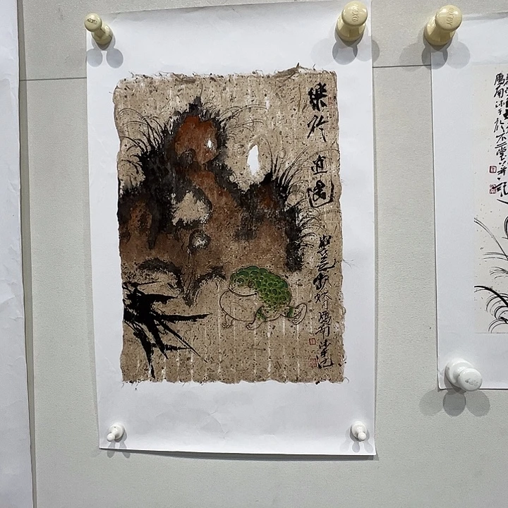 国画王雁南老师花鸟作品