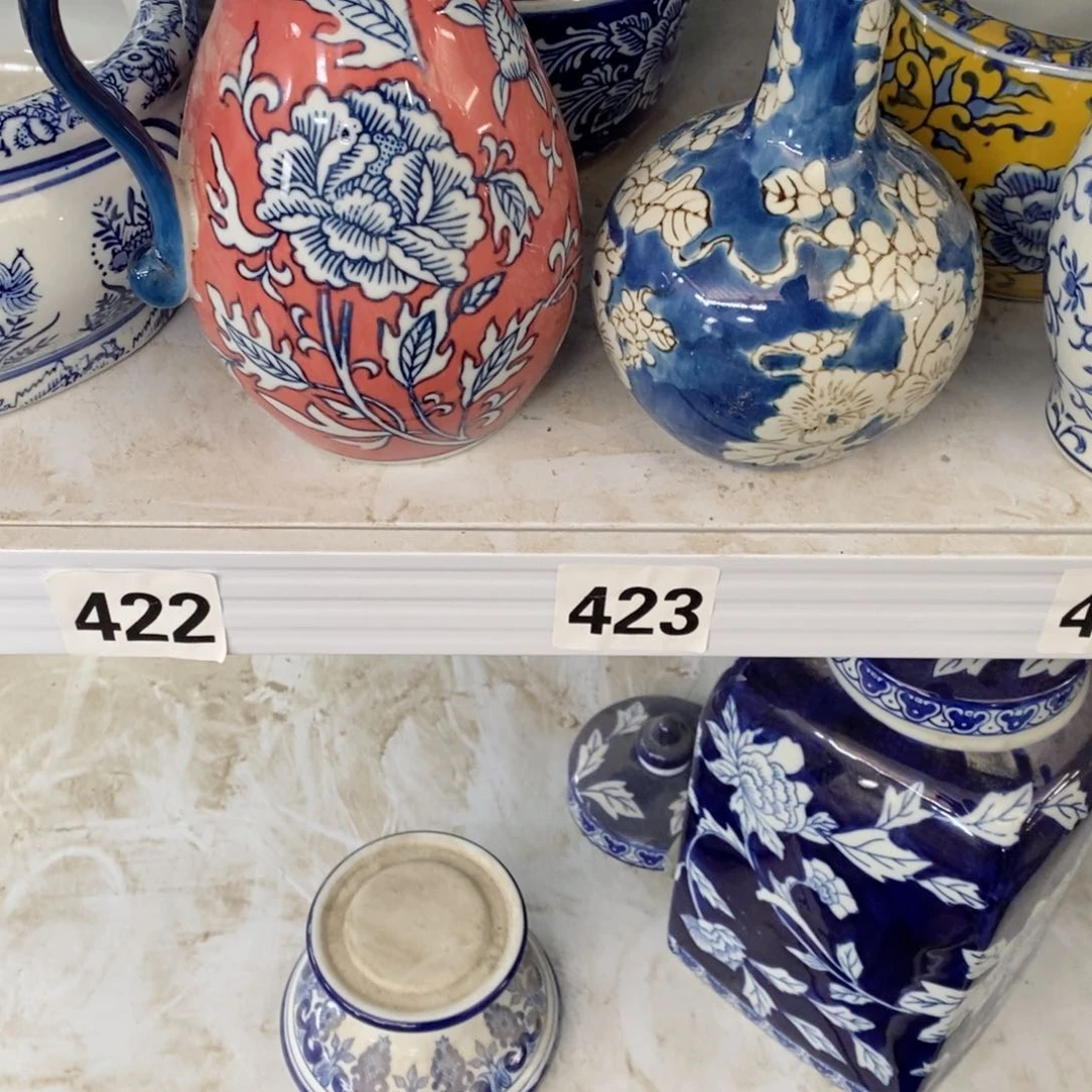 瓶两个花瓶一个微瑕