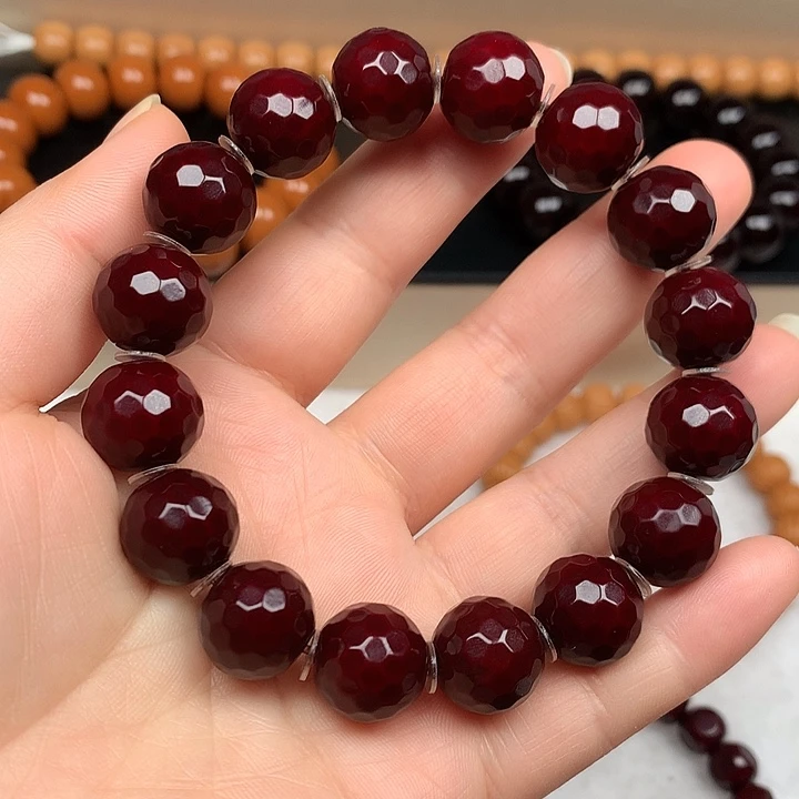 手串猴头核桃镜面光珠