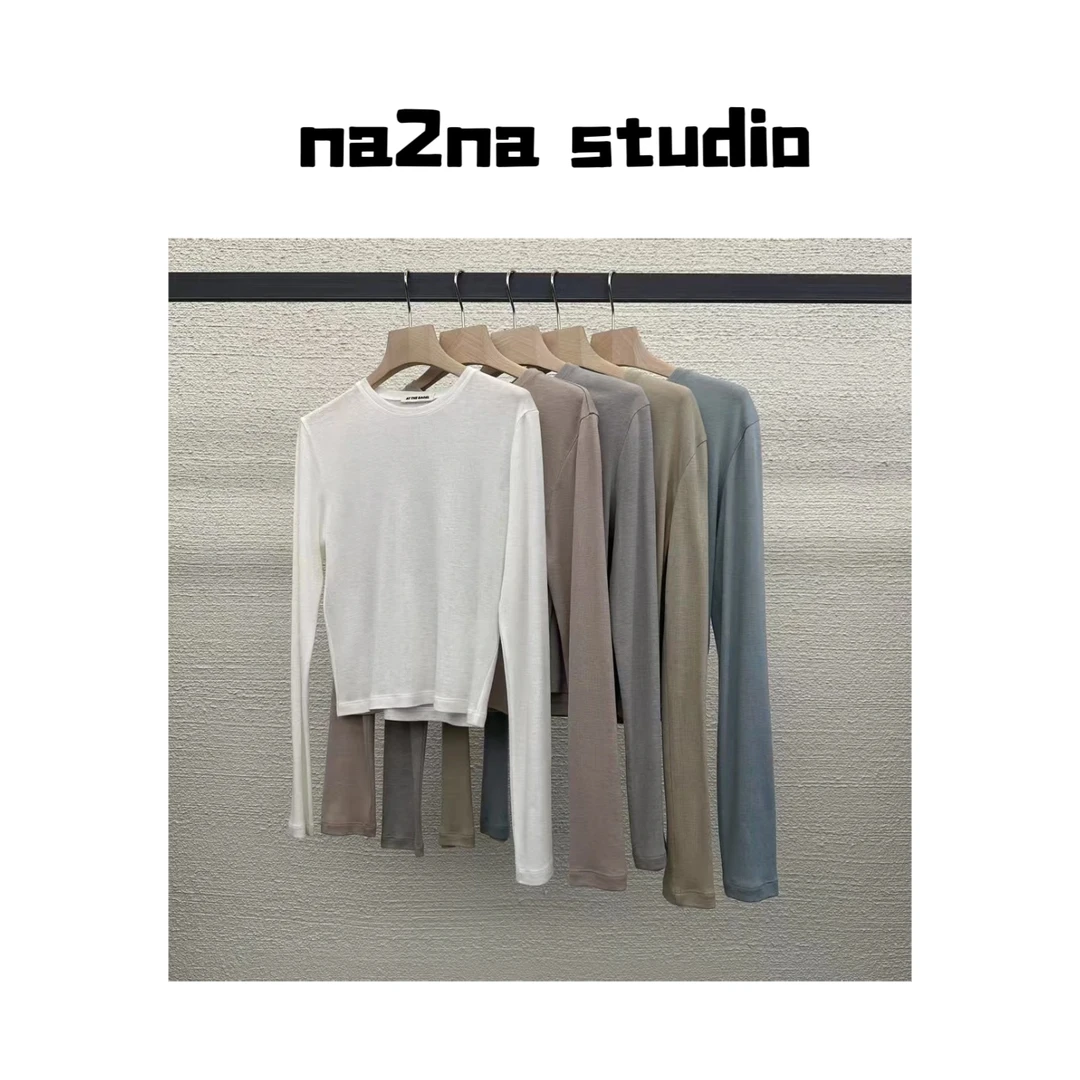 na2na 东大门 at简约三色t（不支持退货）