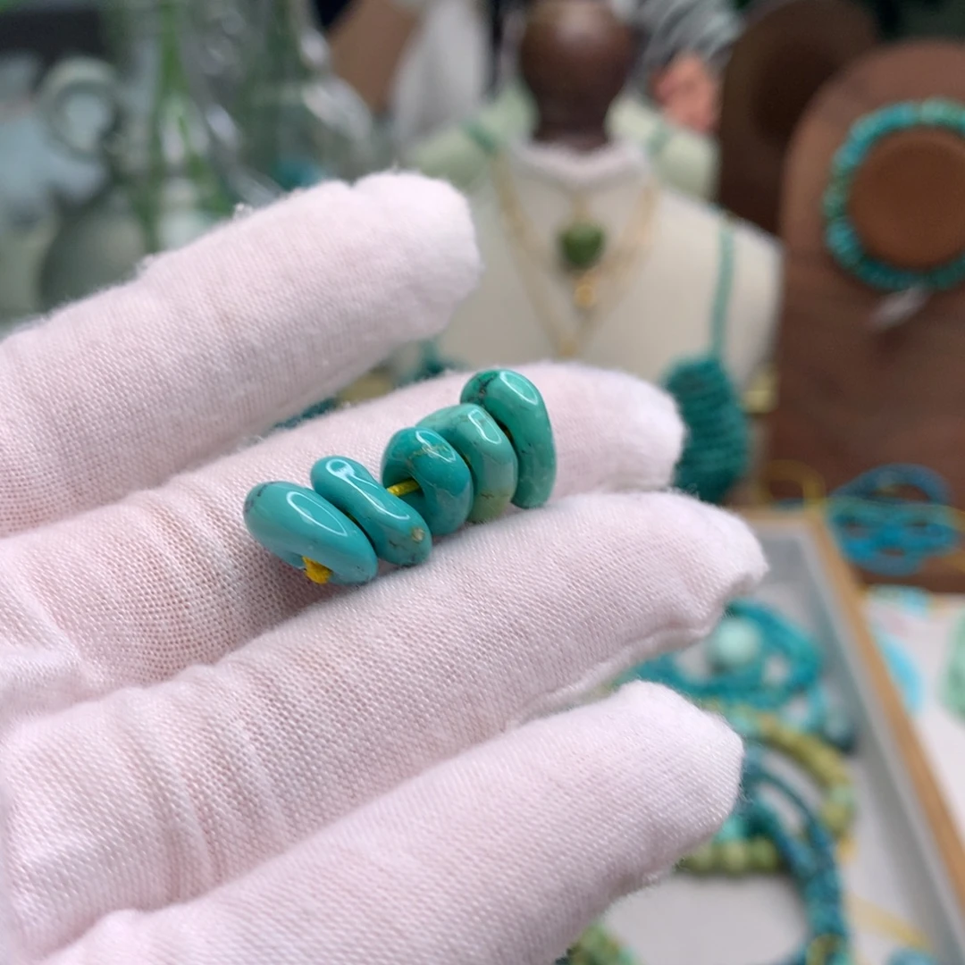 绿松石未镶嵌配饰