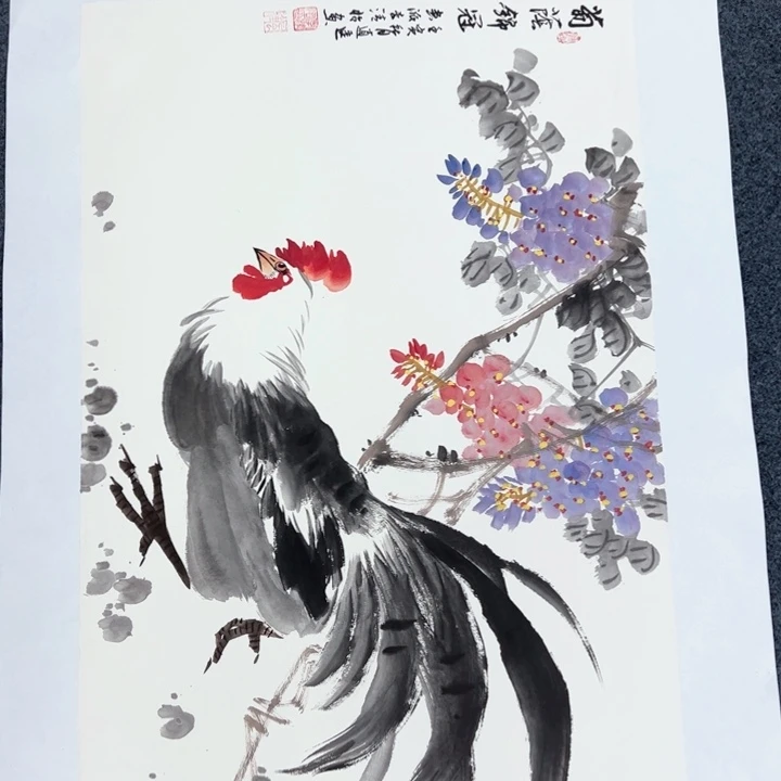 国画纯手绘作品欣赏图