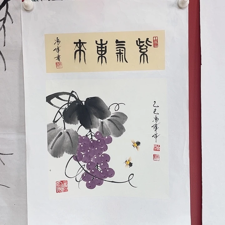 国画冯老师手绘作品