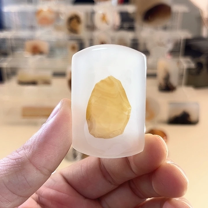 玛瑙/玉髓未镶嵌吊坠(不含链)