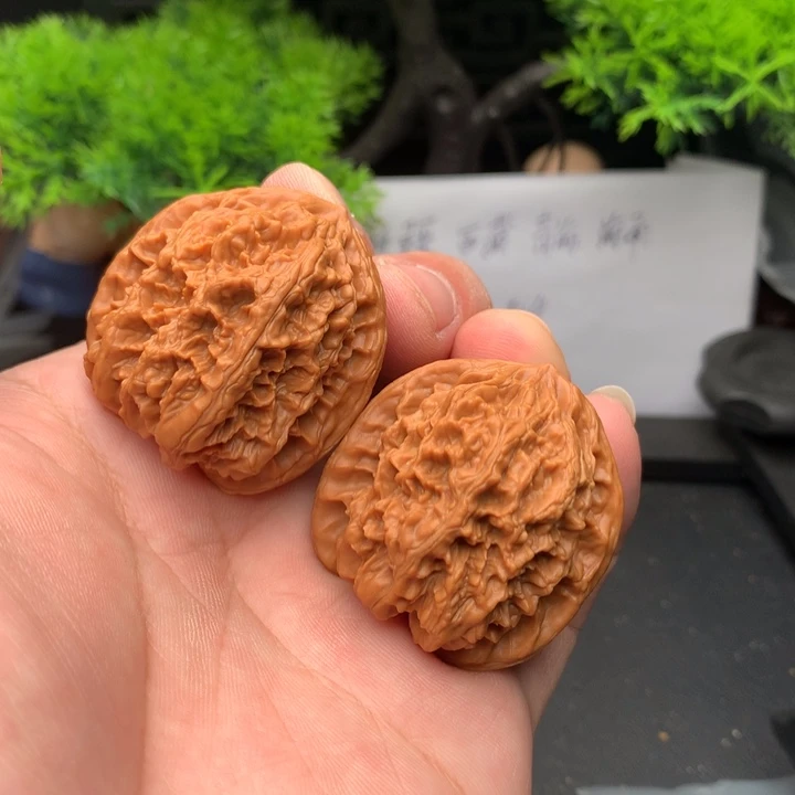 吊坠文玩核桃38尺野牛