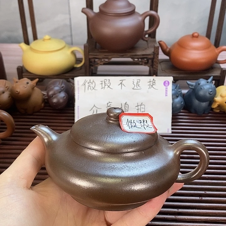 紫砂茶壶宜兴原矿紫砂壶