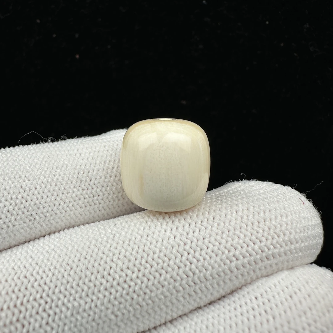 D2017天然猛犸牙 墩子 扣子14.5x14.3mm支持鉴定 假一罚四