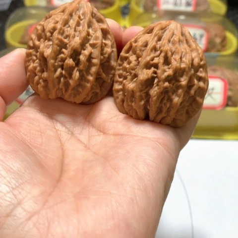 吊坠文玩核桃明****)京八对