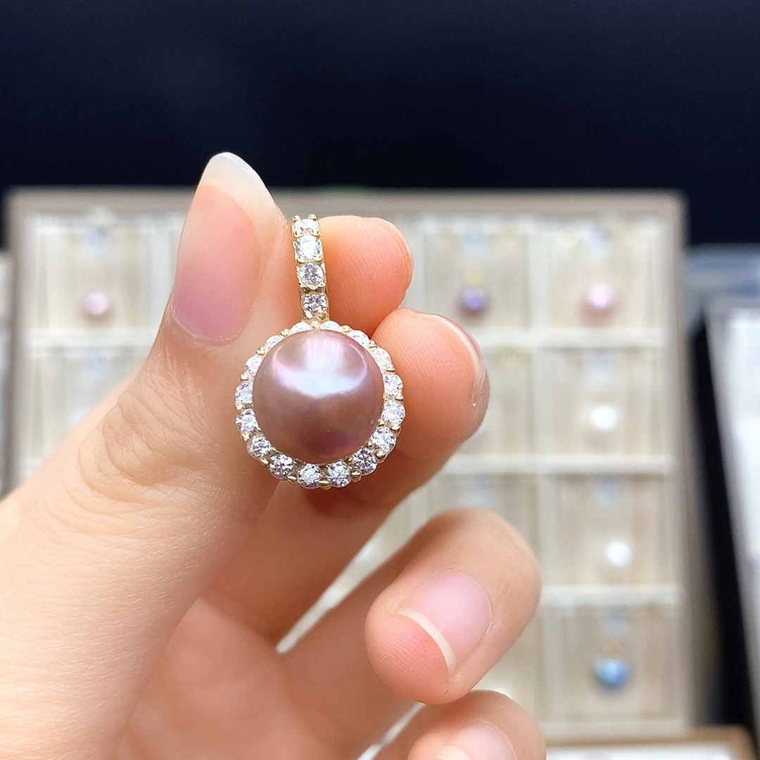 淡水珍珠合金颈饰