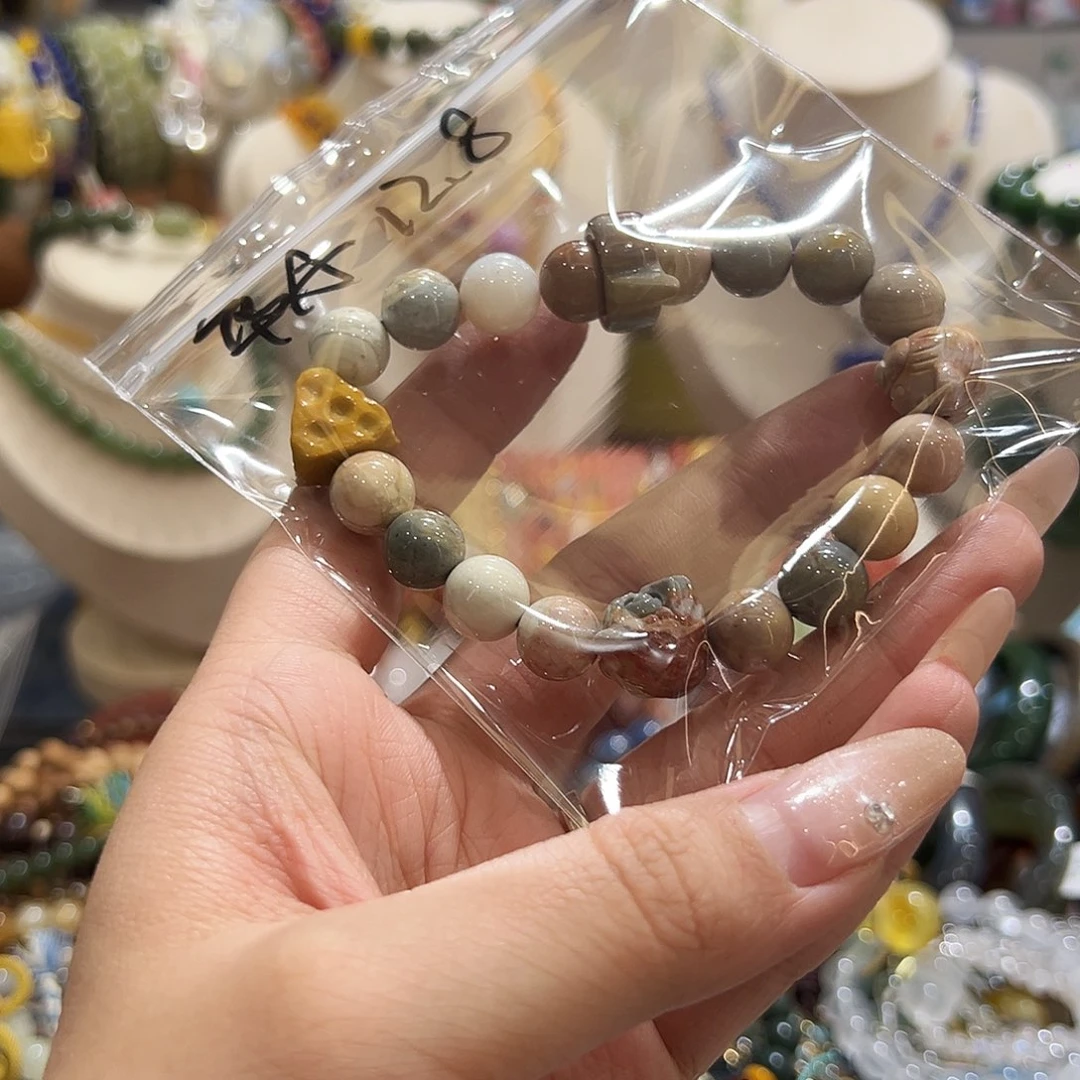 未镶嵌手链玛瑙/玉髓华*丹