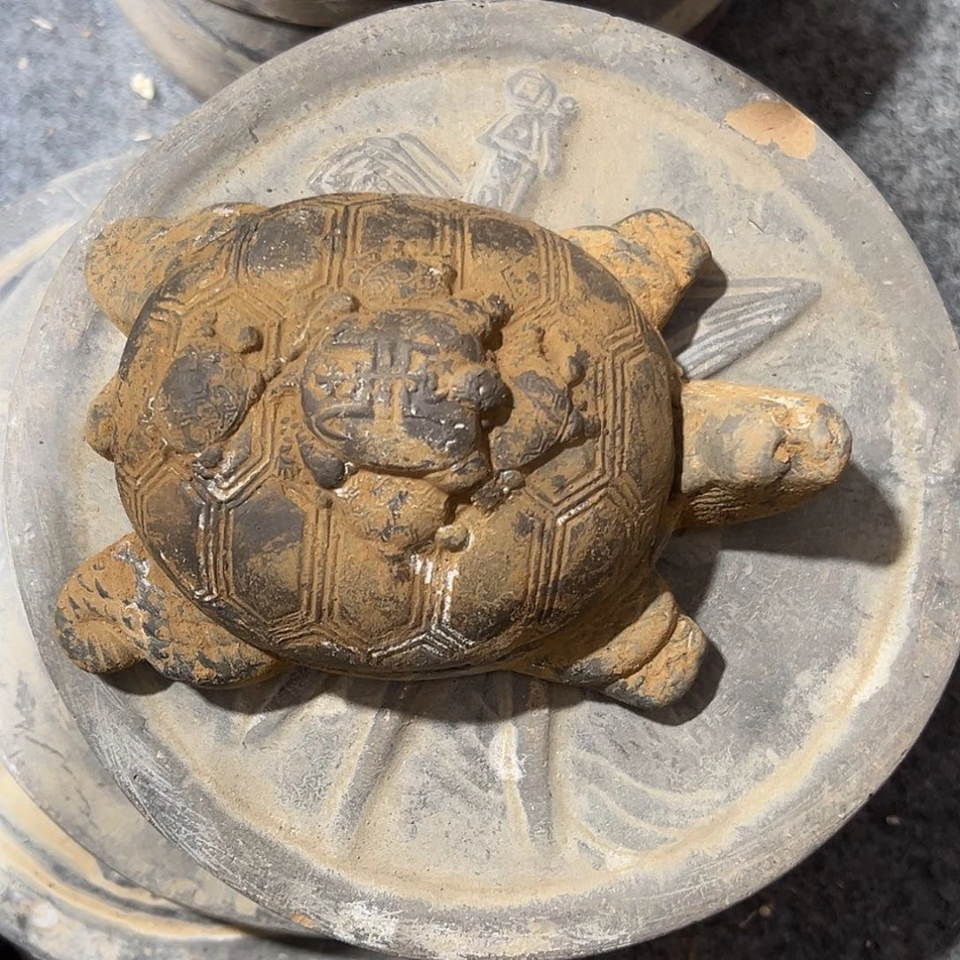 瓦当摆件摆件的啊茶包茶