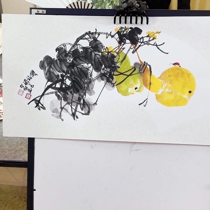 国画张圣敏先生纯手绘作品