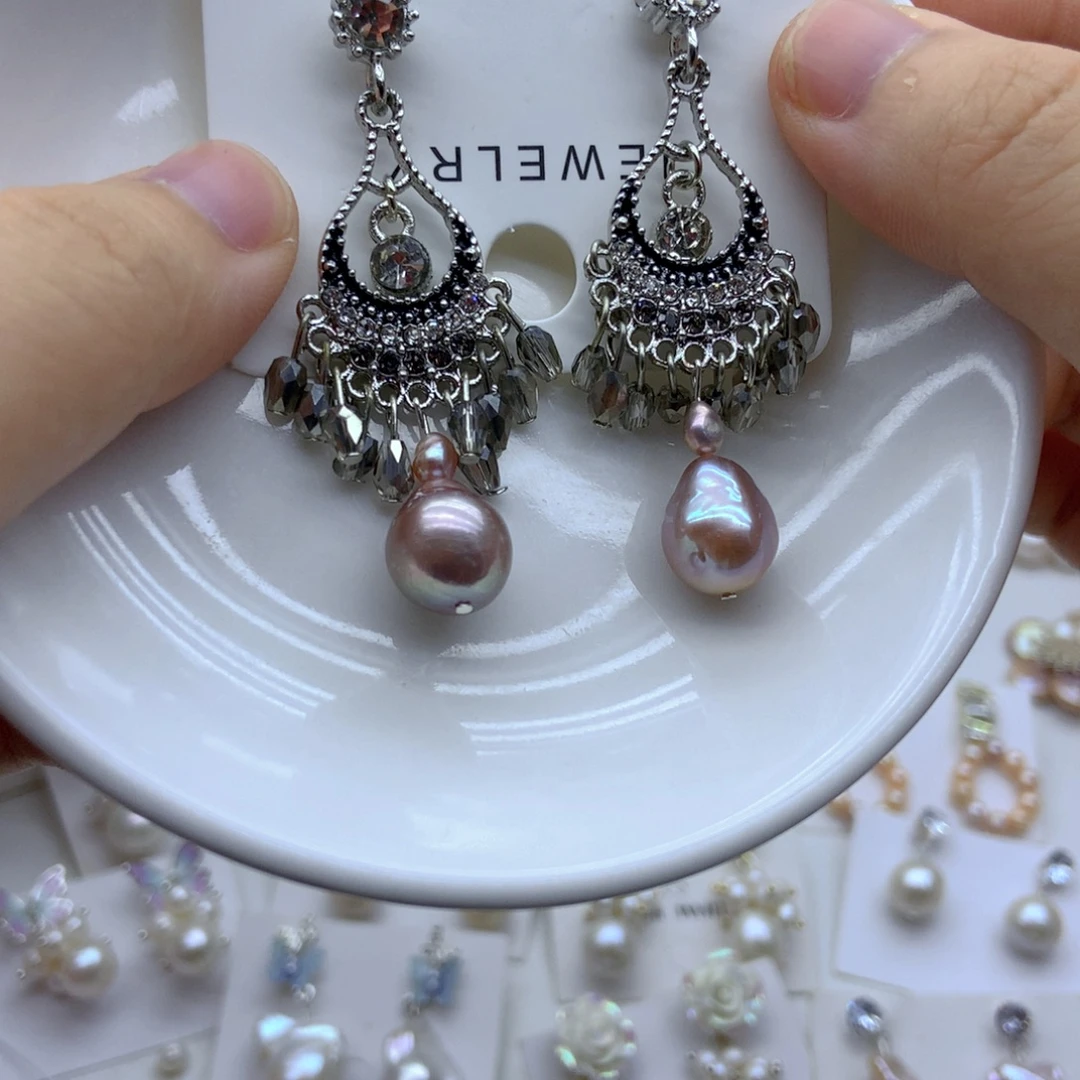 耳饰淡水珍珠未镶嵌