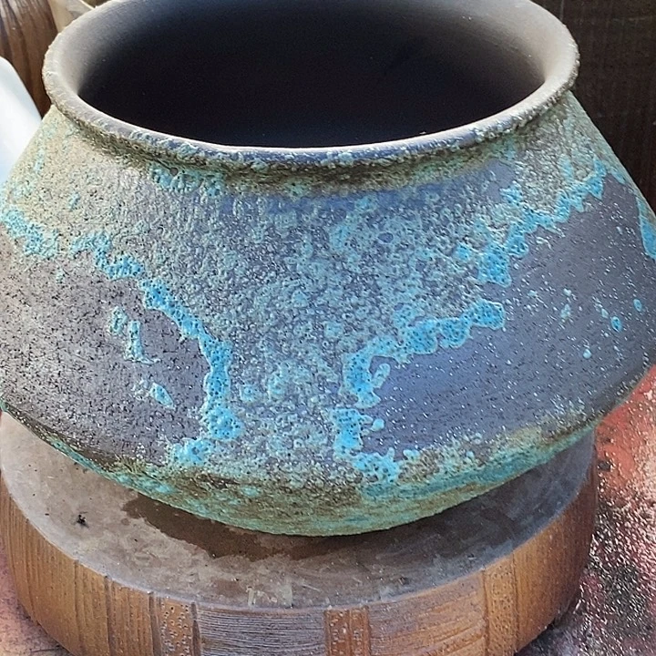 紫砂花盆口19高度18美美福利