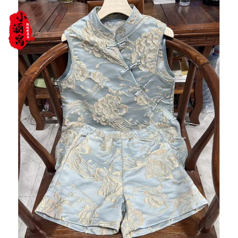 [浮士德]小酒窝新国风套装 气质提花套装-Y71K41/525