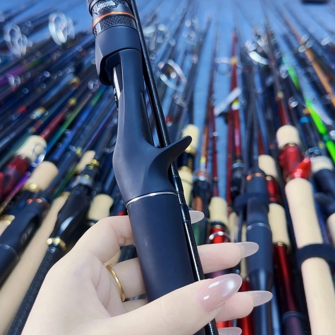 老***界3.8m碳素路亚竿枪饼杆链接