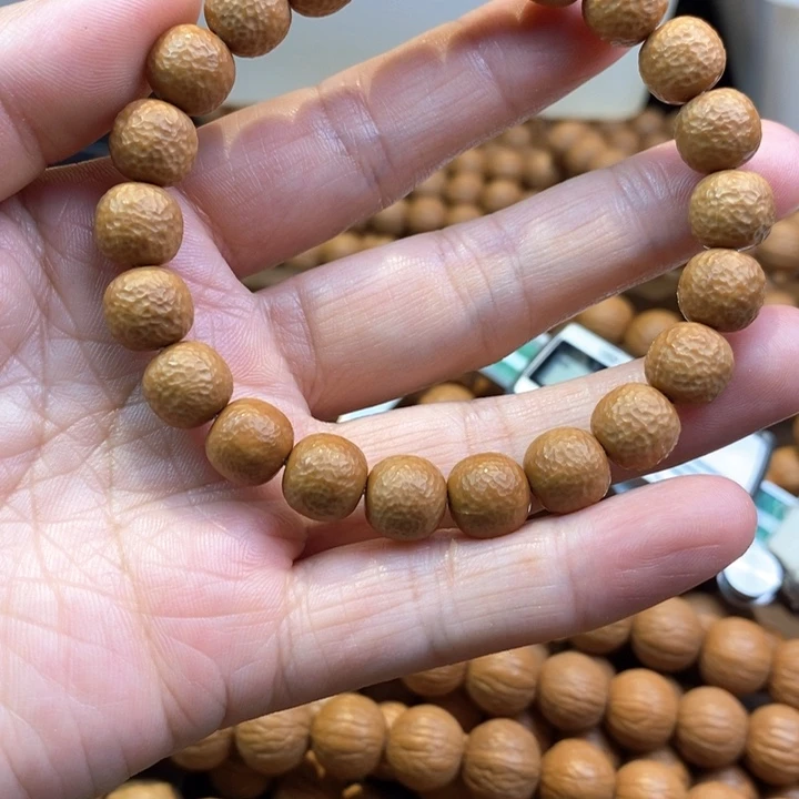 手串猴头核桃若*鱼荔枝纹