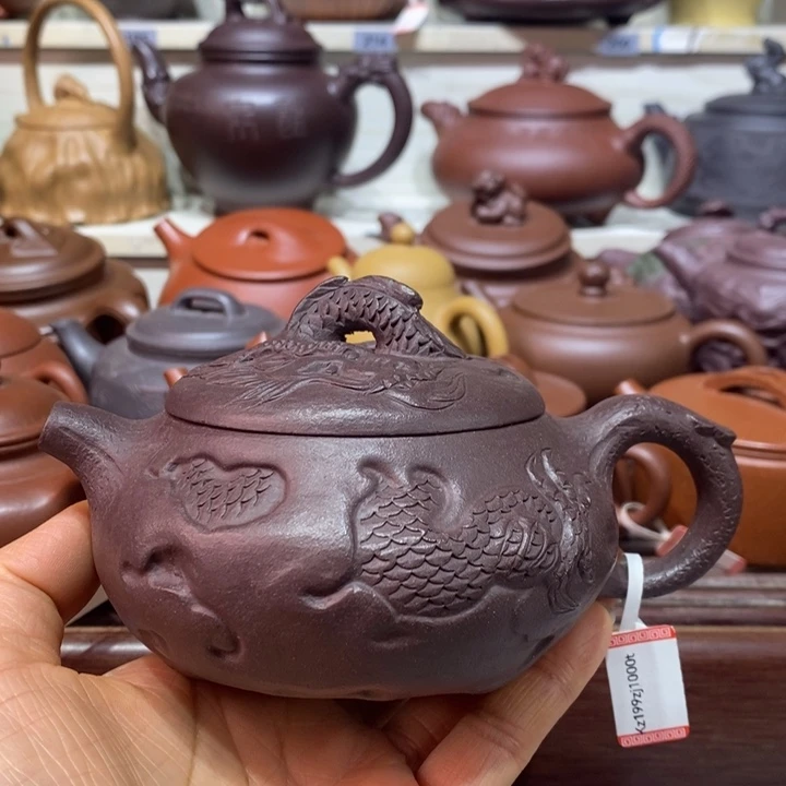 茶壶紫砂微瑕处理一把