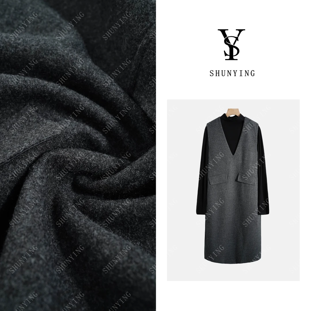 【仟娜】气质穿搭~简约打底衫气质百搭无袖连衣裙两件套SY66LYQ873