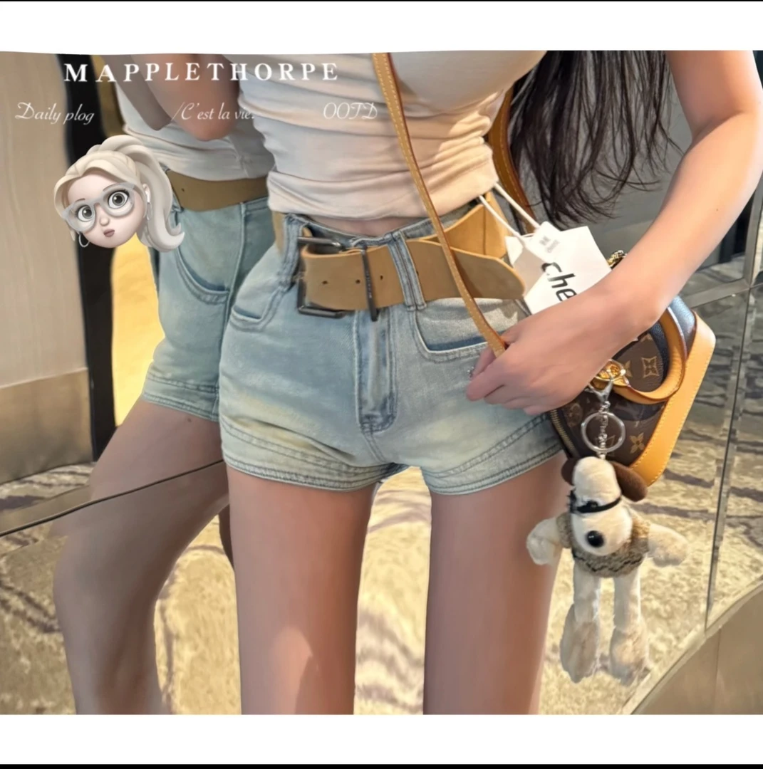 AL SHOP【咖色系】韩系新款高级简约百搭时尚腰带