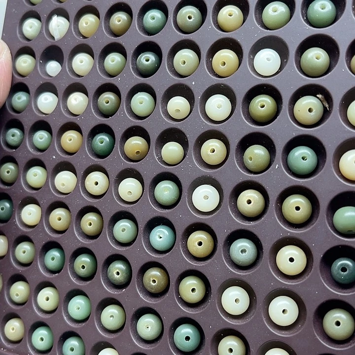 白玉菩提吊坠瑕疵8-6青提苹果100颗卡灯牌宠100颗