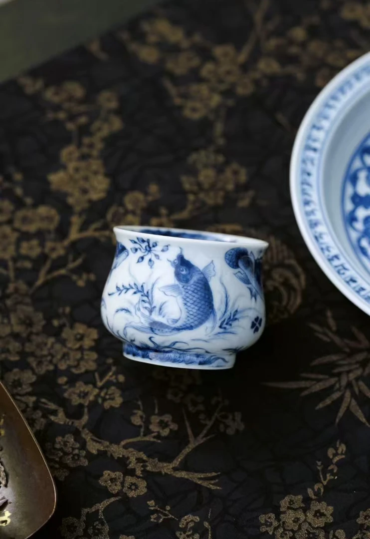 望月怀古  满绘鱼藻 小高卢氏