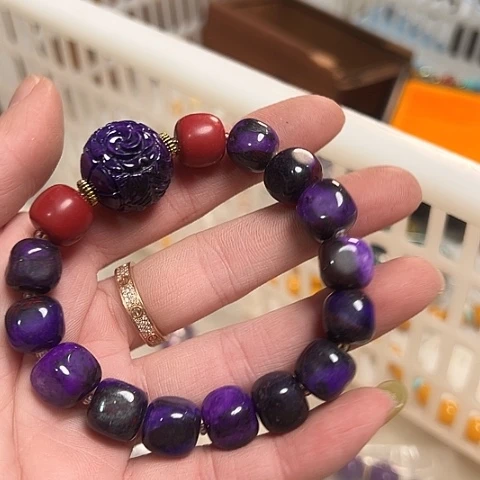 苏纪石（舒俱来）合金手链