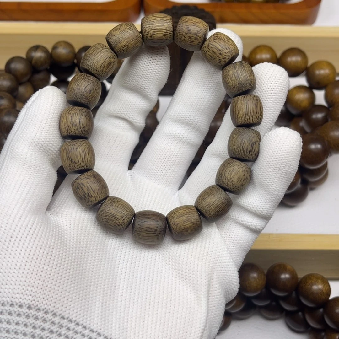 政***裕手串沉香越南芽庄白棋楠1.2