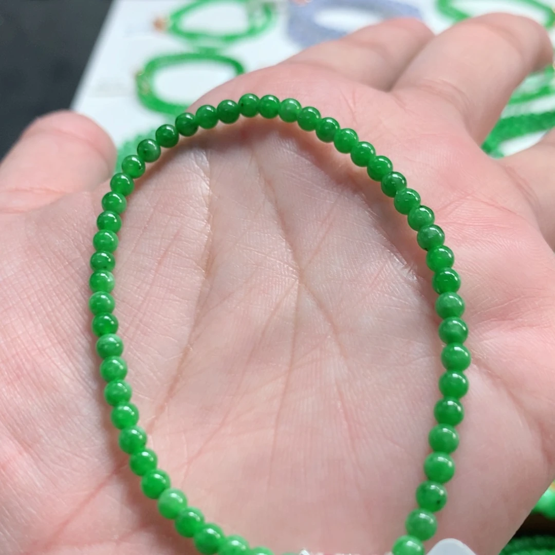 翡翠未镶嵌手链翡翠