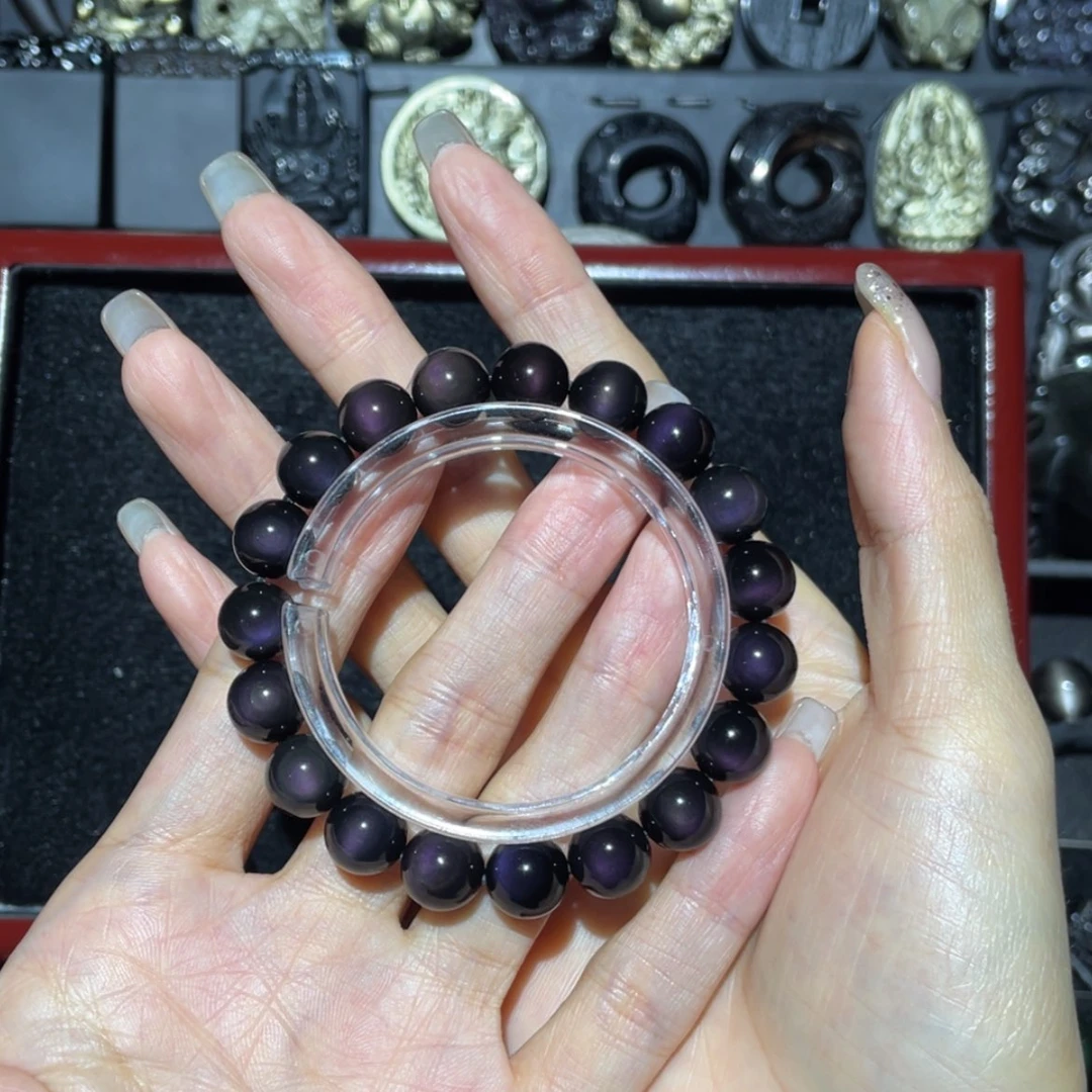 【闪购商品】未镶嵌黑曜岩手链?**?